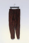 MUTEDANCE embroidered printed and dyed trousers MD21SS46